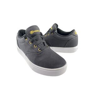 Heelys Launch Canvas Wheel Shoes Sneakers Youth 6 Skater Shoes Lace up